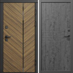Входная дверь Termo-Door Санрайз - Мастино Бетон темный