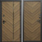 Входная дверь Termo-Door Санрайз - Плаза Елочка Орех