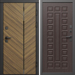 Входная дверь Termo-Door Санрайз - Престиж венге