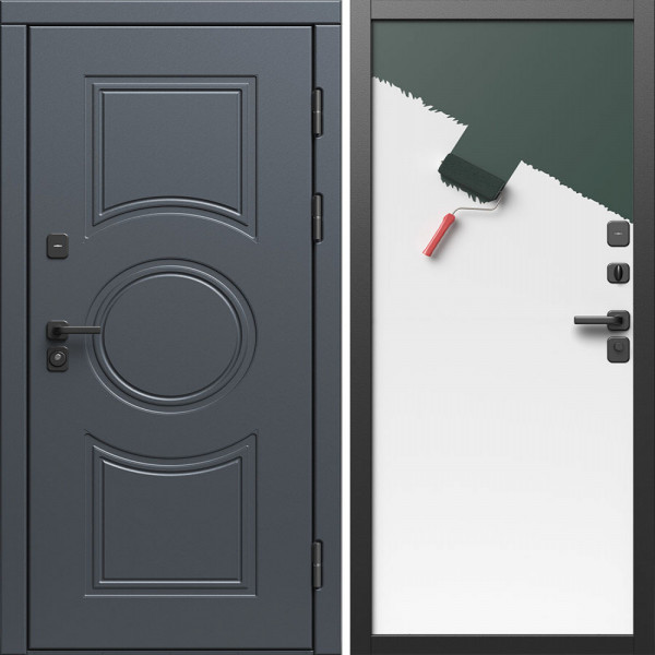 Входная дверь Termo-Door Сфера - Гладкая Панель Под Покраску (грунт)