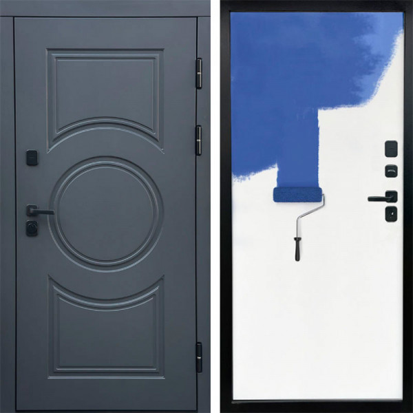 Входная дверь Termo-Door Сфера - Гладкая Панель Под Покраску Под покраску (грунт)