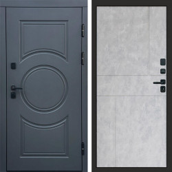 Входная дверь Termo-Door Сфера - Горизонт бетон светлый