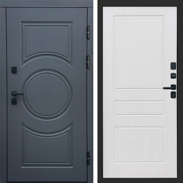 Входная дверь Termo-Door Сфера - Классика белое дерево