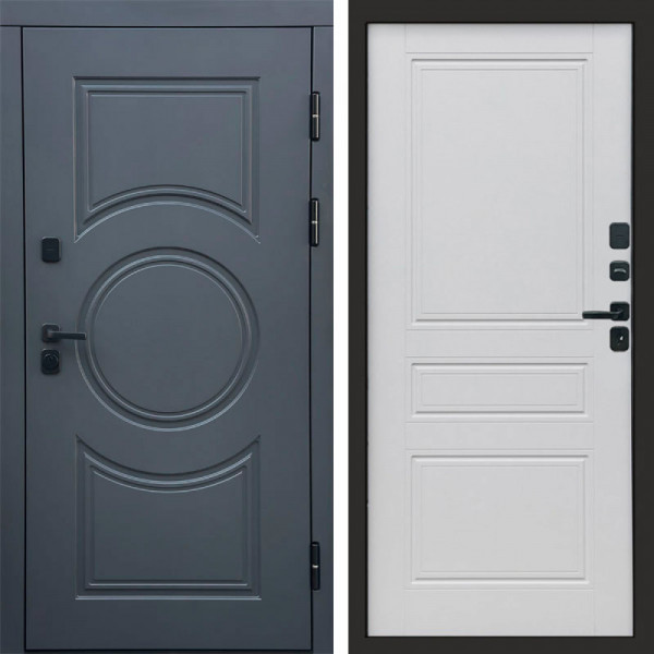 Входная дверь Termo-Door Сфера - Классика белый матовый