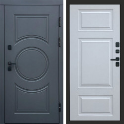 Входная дверь Termo-Door Сфера - Лион Белый софт