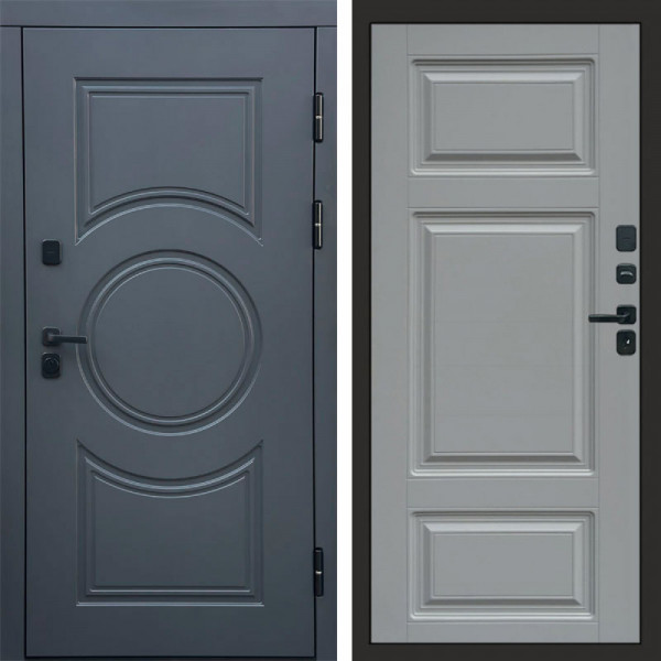 Входная дверь Termo-Door Сфера - Лион Grey софт