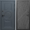 Входная дверь Termo-Door Сфера - Лучи бетон темный