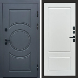 Входная дверь Termo-Door Сфера - Марсель Белый софт