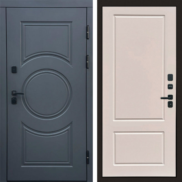 Входная дверь Termo-Door Сфера - Марсель Слоновая кость