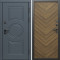 Входная дверь Termo-Door Сфера - Плаза Елочка Орех