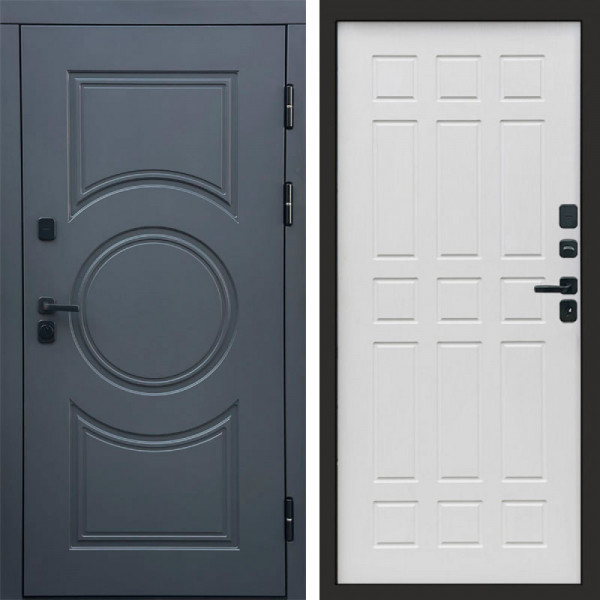 Входная дверь Termo-Door Сфера - Спарта белое дерево