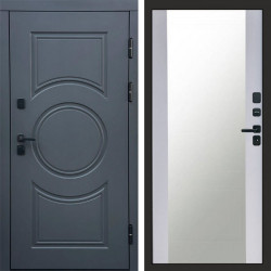 Входная дверь Termo-Door Сфера - Зеркало белый софт