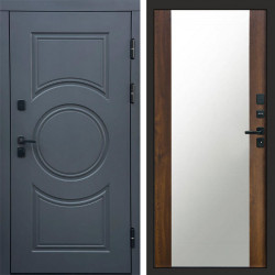 Входная дверь Termo-Door Сфера - Зеркало дуб
