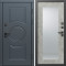 Входная дверь Termo-Door Сфера - Зеркало Триумф бетон светлый
