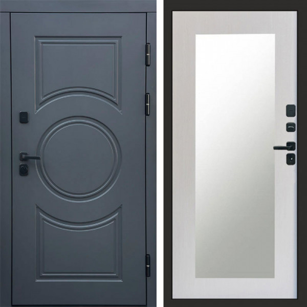 Входная дверь Termo-Door Сфера - Зеркало Триумф лиственница