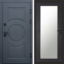 Входная дверь Termo-Door Сфера - Зеркало Триумф венге