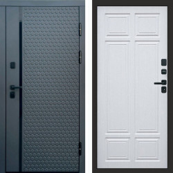 Входная дверь Termo-Door Simple Графит - Без серии Лиственница премиум