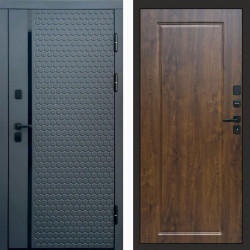 Входная дверь Termo-Door Simple Графит - Гранд Дуб