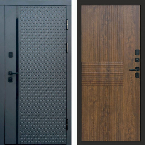 Входная дверь Termo-Door Simple Графит - Мастино Дуб