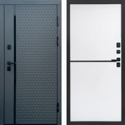 Входная дверь Termo-Door Simple Графит - Нео White
