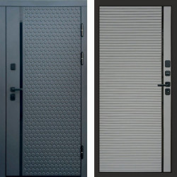 Входная дверь Termo-Door Simple Графит - Porte Grey софт