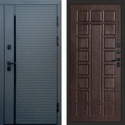 Входная дверь Termo-Door Simple Графит - Престиж венге