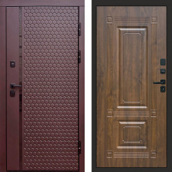 Входная дверь Termo-Door Simple Шоколад - Мадрид Дуб