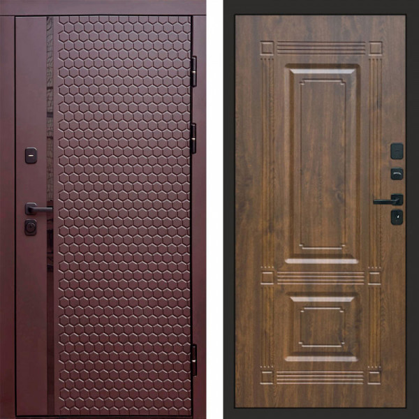 Входная дверь Termo-Door Simple Шоколад - Мадрид Дуб