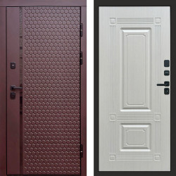 Входная дверь Termo-Door Simple Шоколад - Мадрид Лиственница