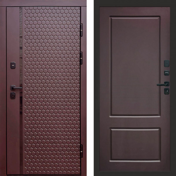 Входная дверь Termo-Door Simple Шоколад - Марсель Шоколад