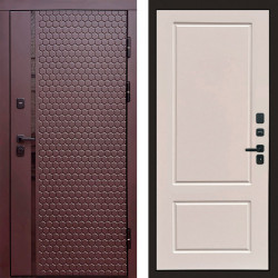 Входная дверь Termo-Door Simple Шоколад - Марсель Слоновая кость