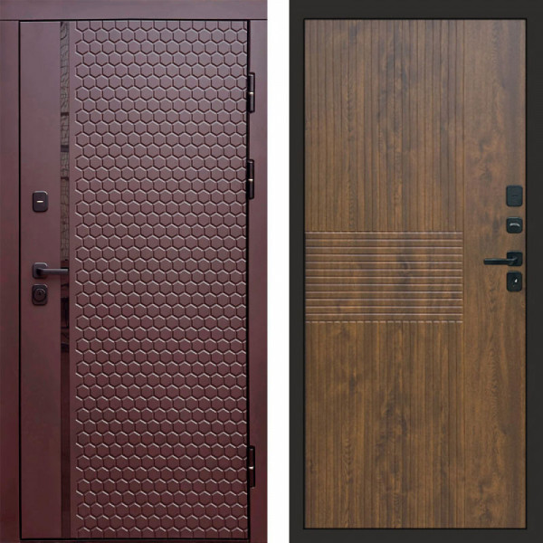 Входная дверь Termo-Door Simple Шоколад - Мастино Дуб
