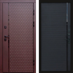 Входная дверь Termo-Door Simple Шоколад - Porte black
