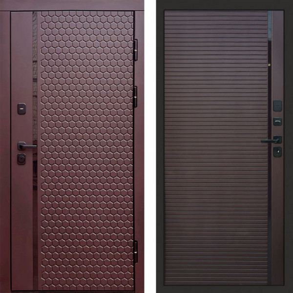 Входная дверь Termo-Door Simple Шоколад - Porte Шоколад