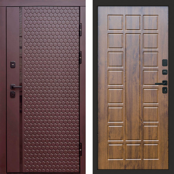Входная дверь Termo-Door Simple Шоколад - Престиж дуб