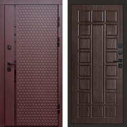 Входная дверь Termo-Door Simple Шоколад - Престиж венге