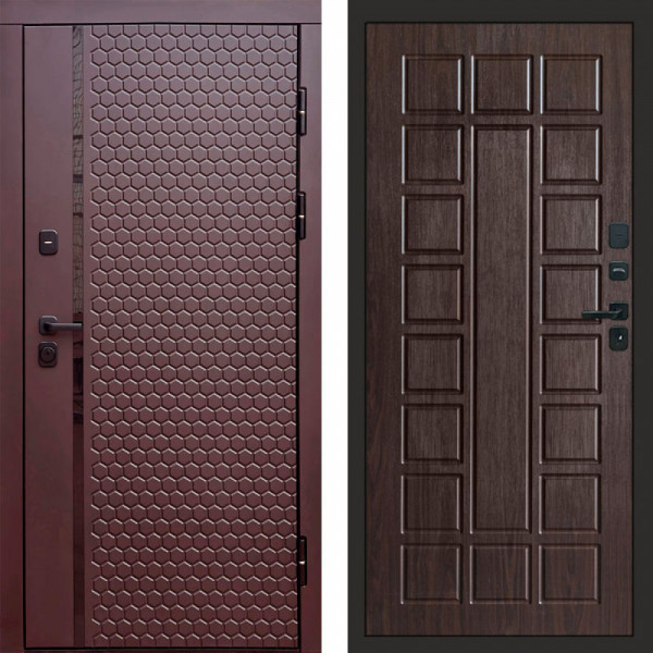 Входная дверь Termo-Door Simple Шоколад - Престиж венге