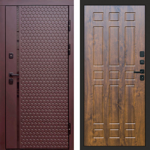 Входная дверь Termo-Door Simple Шоколад - Спарта дуб