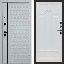 Входная дверь Termo-Door Simple White - Арка белое дерево