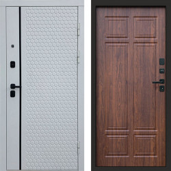 Входная дверь Termo-Door Simple White - Без серии Орех премиум