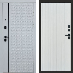 Входная дверь Termo-Door Simple White - Flat Белый софт