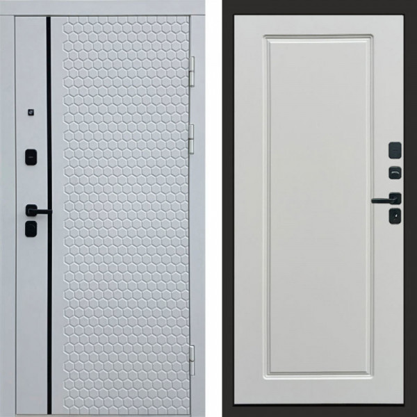 Входная дверь Termo-Door Simple White - Гранд Белый софт