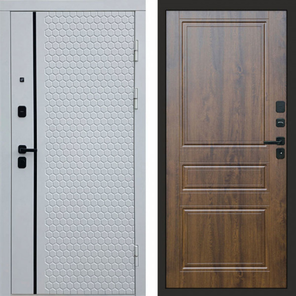 Входная дверь Termo-Door Simple White - Классика дуб