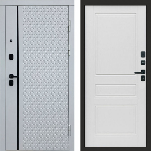 Входная дверь Termo-Door Simple White - Классика лиственница