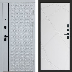 Входная дверь Termo-Door Simple White - Лучи белый