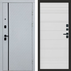 Входная дверь Termo-Door Simple White - Лучи White line