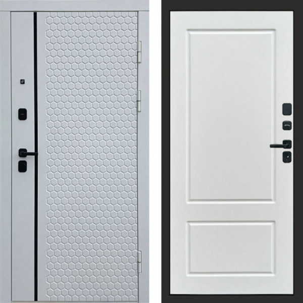 Входная дверь Termo-Door Simple White - Марсель Белый софт