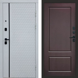 Входная дверь Termo-Door Simple White - Марсель Шоколад