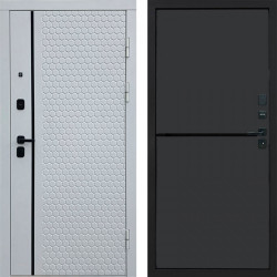Входная дверь Termo-Door Simple White - Нео Графит