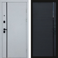 Входная дверь Termo-Door Simple White - Porte black